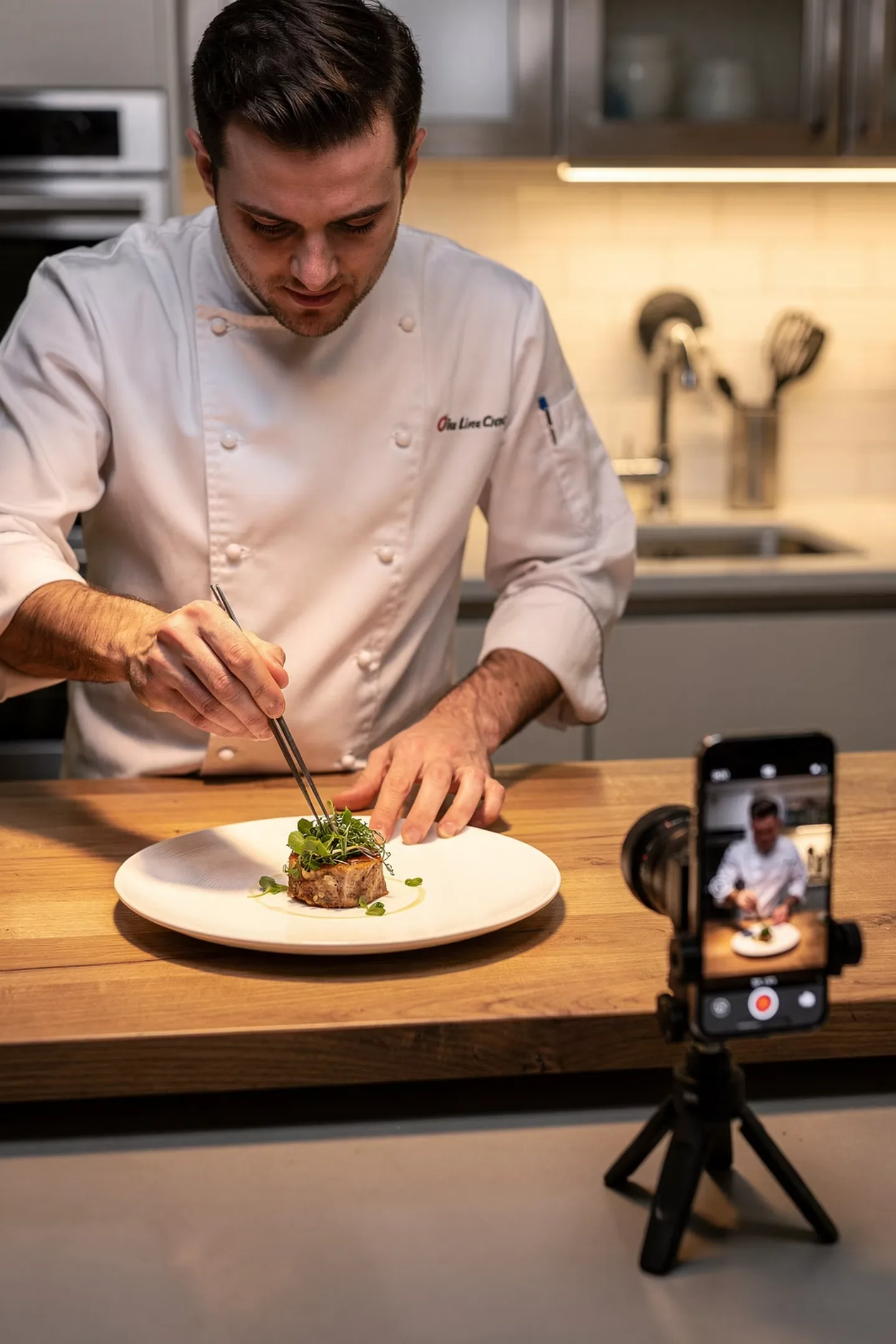 Professional chef use case for iRobin.